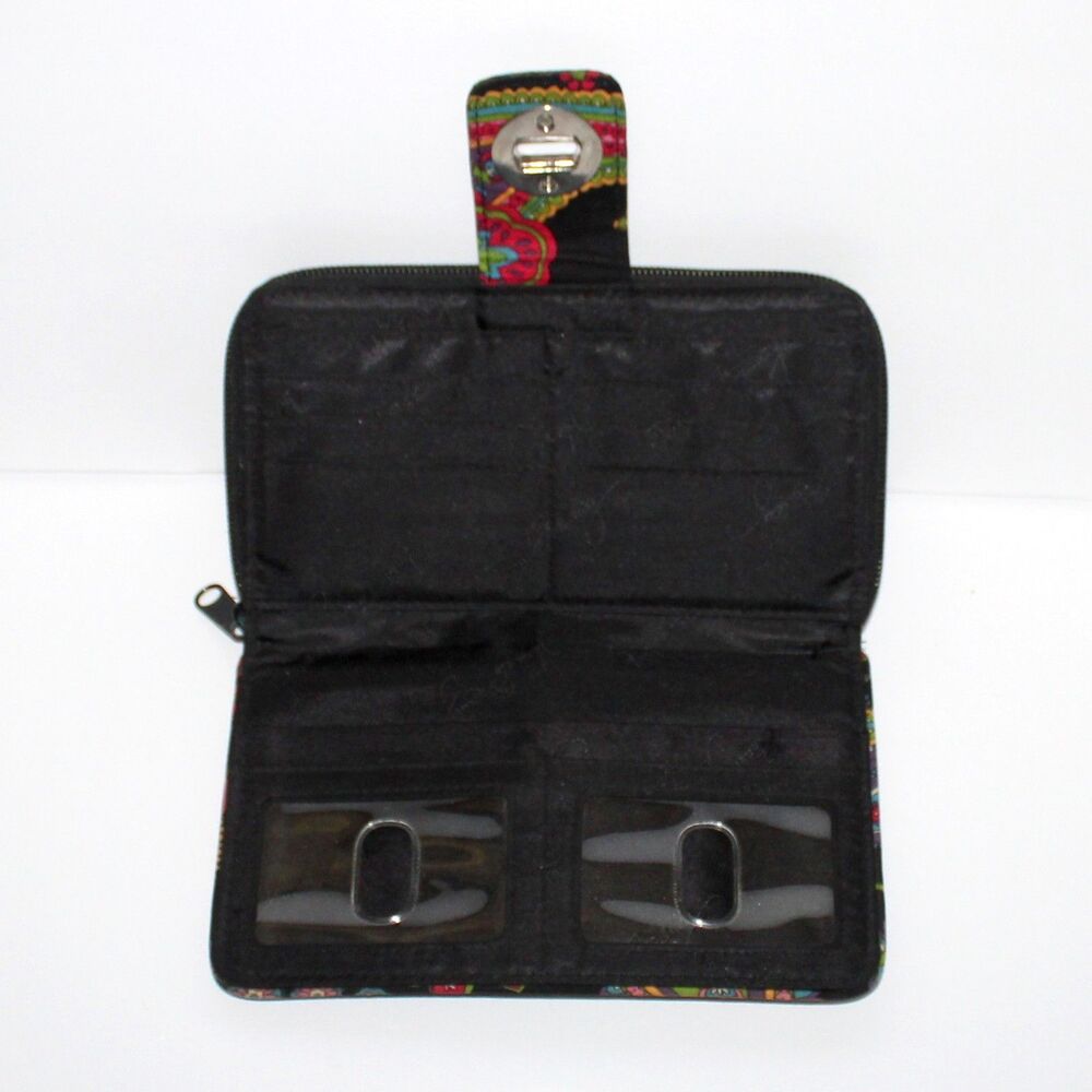 Vera Bradley Symphony in Hue turn lock Wallet multi color - Picture 7 of 8